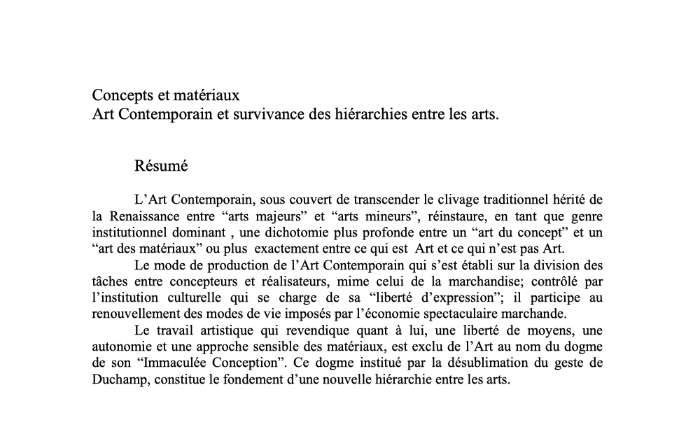 Revue Figures de l'art N°7.