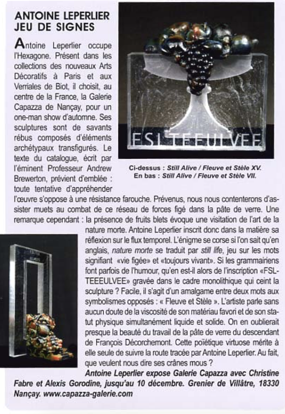 Jeu de signes.
