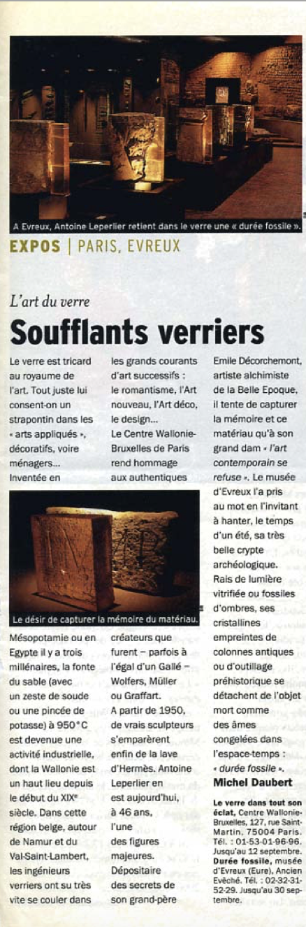 Soufflants verriers.
